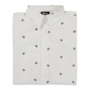 White Double-Double Button Up - Image 3