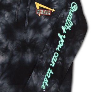 Black Tie Dye Hoodie - Image 3