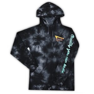 Black Tie Dye Hoodie - Image 4
