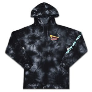 Black Tie Dye Hoodie