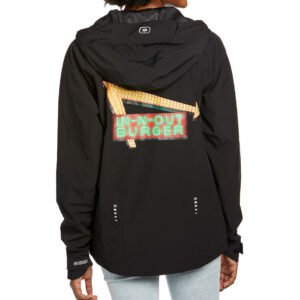 HOODED WATERPROOF JACKET - Image 3